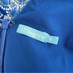 J. McLaughlin  Hermione Wide Leg V-Neck Jumpsuit shell print sz 8 Photo 3