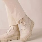 ALOHAS Can Can Leather Lace up Boot in Beige EU 36/US 6 Photo 2