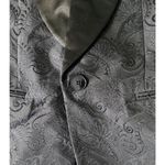 Polo Ralph Lauren Women's Jacquard Silk Blend Tuxedo Blazer Jacket Sz 0 Italy Black Photo 8