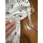 Kate Spade Dainty Bloom Poplin Dress Size 12 Milkmaid Peasant Cottagecore White Photo 8