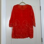 Johnny Was NWT‎  Natalie Tunic in Coral Sunrise Size S Photo 5