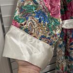 Victoria's Secret Vintage Gold Label 90s Romantic Floral Robe Kimono Women's M/L Photo 7