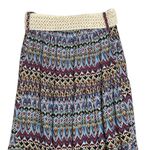 Bongo  Maxi Skirt Medium Multicolor Patterned Belted‎ Bohemian Casual Photo 8