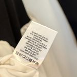 Anthropologie AWAYLEE Drop Waist Off The Shoulder Mini Dress in Black & White Size Small Photo 8