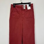 Madewell  The Emmett Wide Leg Pant Patch Pocket Antique Rose High Rise US 29 NWT Photo 7