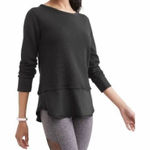 Avia Black Athletic Top Size Medium Photo 0