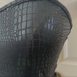 SheIn crocodile embossed black cami top Photo 8