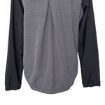 Adidas Full Zip Wind Jacket Women’s Size XL Heather Gray Black Windbreak Light Photo 7