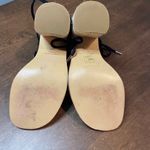 Rag and Bone  Eden Leather‎ Lace-Up Block Heel Sandals Women's 6.5 (EU 36.5) Navy Photo 9