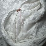 Free People  Sz XS LIBBY LACE MIDI DRESS IVORY EUC Photo 7