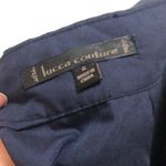 Lucca Couture  BLUE SUNFLOWER MINI SKIRT SMALL Photo 2