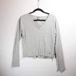 The North Face A5 Series Women's Cotton Stretch Ribbed Knit Henley Shirt L Photo 0