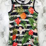 Soprano  Stripe Pineapple Floral Blouse! Photo 2