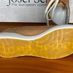 Josef Seibel Womens Leather Low Profile Comfort Sneakers Sina 11 Size 6 EU 37 Tan Photo 8