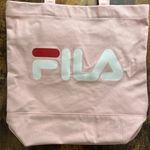 FILA | pink canvas tote bag Photo 3