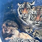 Delta Vintage  Tag Lions and Tigers tie dye t-shirt Medium Photo 5