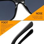 Candy Color Glittering Cat Eye Sunglasses Photo 8