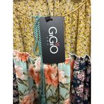 Gigio by Umgee Patchwork Boho Short Sleeve Oversized Mini Dress Tunic Size L NWT Size L Photo 4