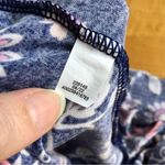 Floral, Lightweight, Flowy Lounge Shorts, Blue, Pink, White, Size 16 Blue Photo 5