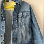 Women’s MNG Denim Jean Jacket Size Medium Fall Blue Photo 4