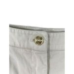 St. John  6 Wide Leg Cream Denim Casual Pants Jeans 29" inseam Luxury Designer Photo 4