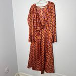 ASOS curve animal print dress size 18 Orange Photo 3
