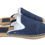 Tory Burch  Max Espadrille Slide – Royal Navy Suede Size 7 Photo 3