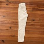 L'Agence  Margot Jeans Womens 27 Vintage White High Rise Skinny Velvet Stripe Photo 3