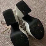 Dolls Kill white platform heels Photo 4