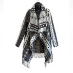 Stetson  Womens Wool Blend Cardigan Sweater Western Southwestern Aztec Size XS Photo 2