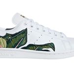 Adidas Rare  Stan Smith White  Emroidered‎ Tropical Tennis Shoes M 6.5 W 7.5 Photo 0