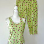 Victoria's Secret Vintage Victoria’s Secret Raspberry Pajama Set Photo 1