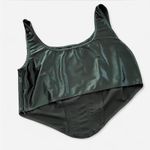 SheIn Green satin corset top, Size 2XL Photo 4