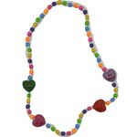 Valentines Day Candy Hearts Style Sweetheart Large Chunky Necklace Pink Photo 0