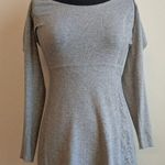 Victoria's Secret  Women's Sweater Dress Gray Lightweight Pointelle Accent XS/TP Photo 0