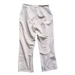 L.L.Bean Women’s Elastic Waist Cropped Canvas Pants Beige Khaki Medium Petite Photo 1