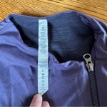 Lululemon Renewed Jacket Purple Herringbone Full Zip | Size 4 Photo 4