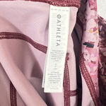 Athleta Ultimate 7/8 Stash Tights Women’s Size S Pockets Pink Camo Leopard Print Photo 12