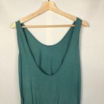 ZARA  TRF Blue Scoop Neck Sleeveless Pocket Front Cotton Romper S Photo 4