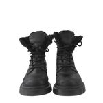Dr. Martens  1460 Kolbert Wintergrip Womens Black Fur Lined Lace Up Boots Size 7 Photo 1