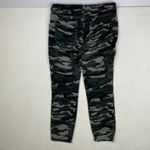 Anthropologie Pilcro  High Rise Skinny Jeans Corduroy Camo Women's Size 28 Petite Photo 10