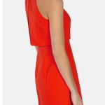 Karen Millen Double Layer Orange A-Line Dress Photo 1