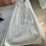 Nasty Gal White Denim Dress Photo 1