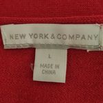 New York and Company Hot Pink Cardigan Sweater Size Large Photo 5