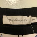 Tbags Los Angeles T-Bags Los Angeles Cropped Short Sleeve Sweatshirt Floral Lizards New XS Photo 2