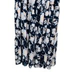 Rachel Zoe Navy Floral Tiered Maxi Skirt M Photo 2