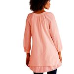 Soft Surroundings NWT  Teresa Tunic 3/4 Sleeves Oversized Small Pink Photo 9