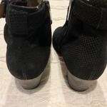 Aquatalia  France Ankle Bootie Black Suede Leather Buckle Made in Italy Size 9 Photo 7