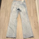 EXPRESS  Light Blue Distressed Women Jeans Photo 2