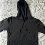John Galt Black S Cropped Hoodie Photo 1